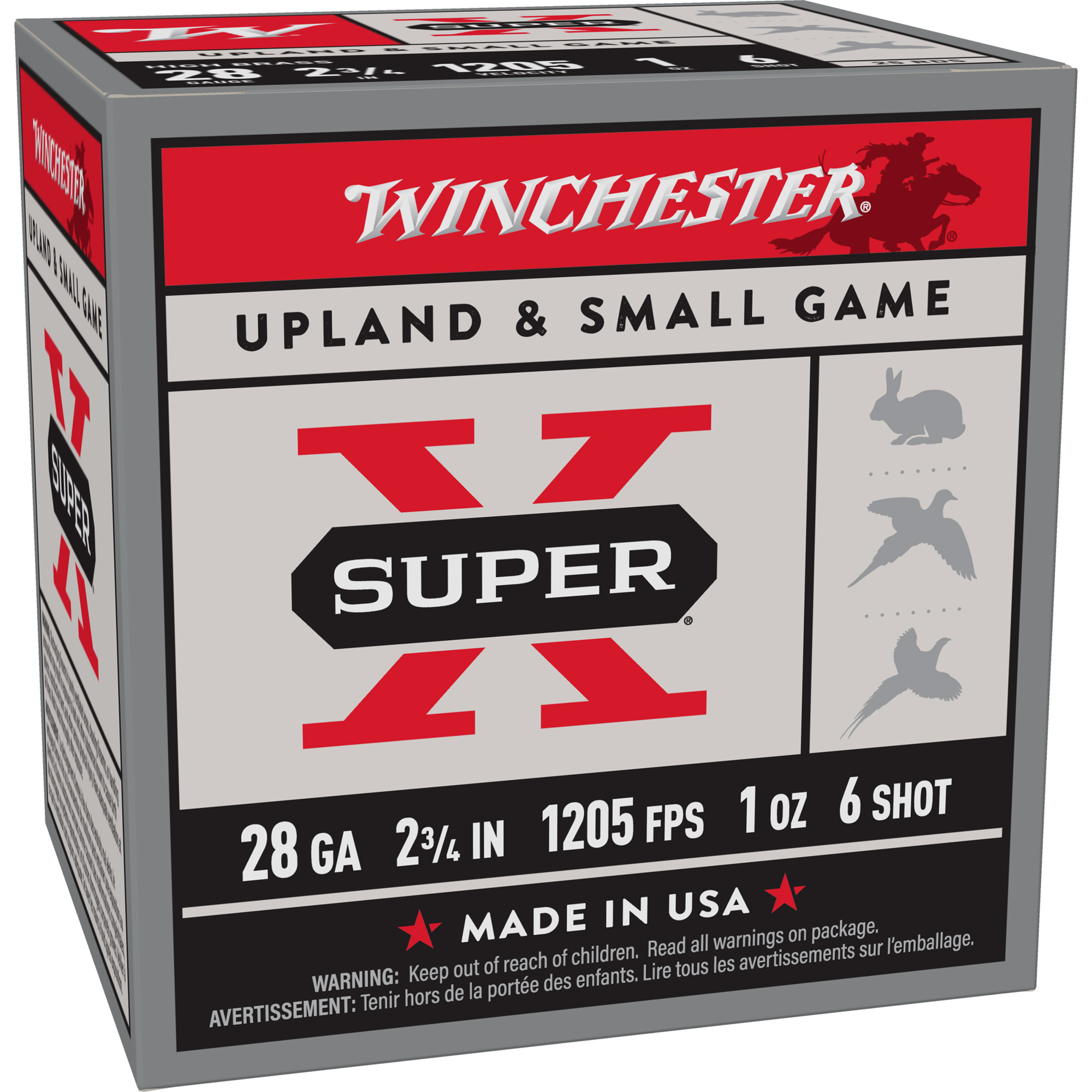 Winchester Super-X 28 Gauge 2.75″ #6 Shot – 25rd