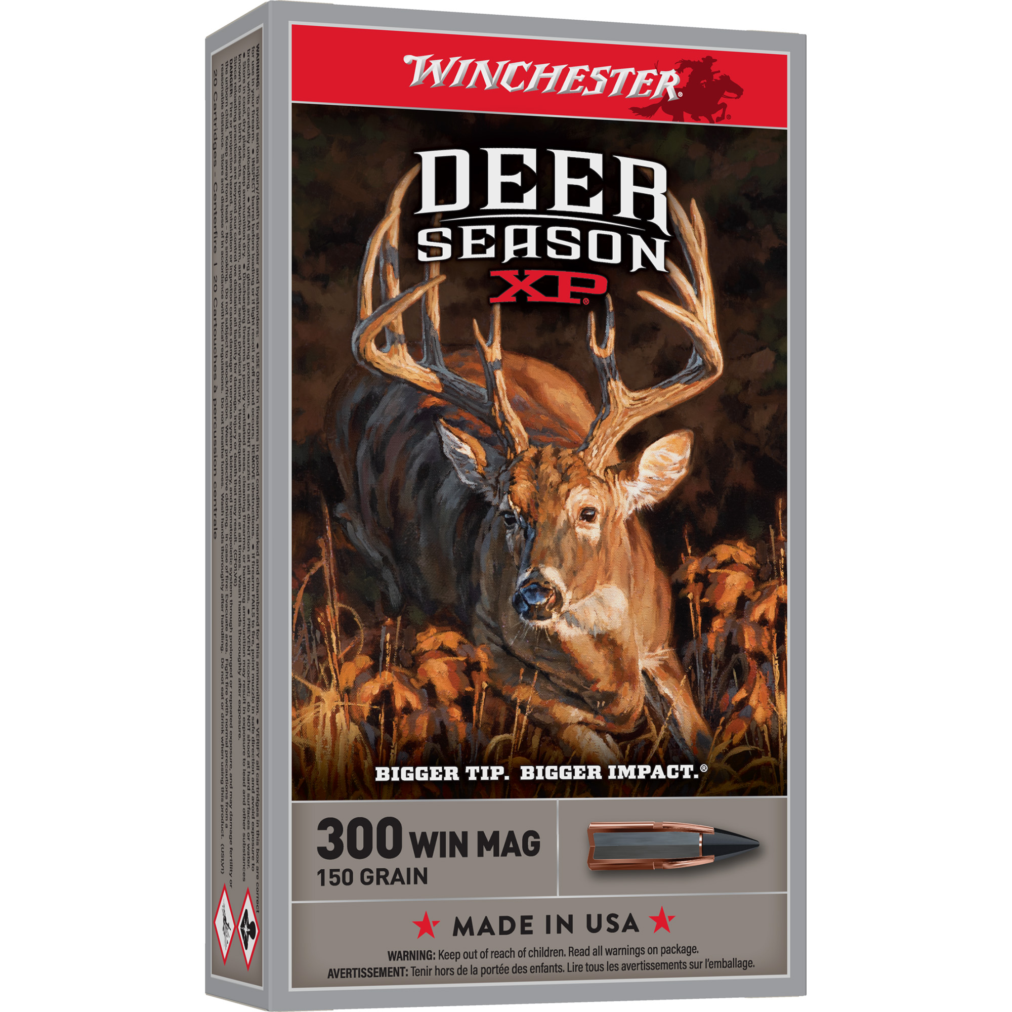 Winchester Deer Season XP 300 Winchester Magnum 150gr Polymer Tip – 20rd