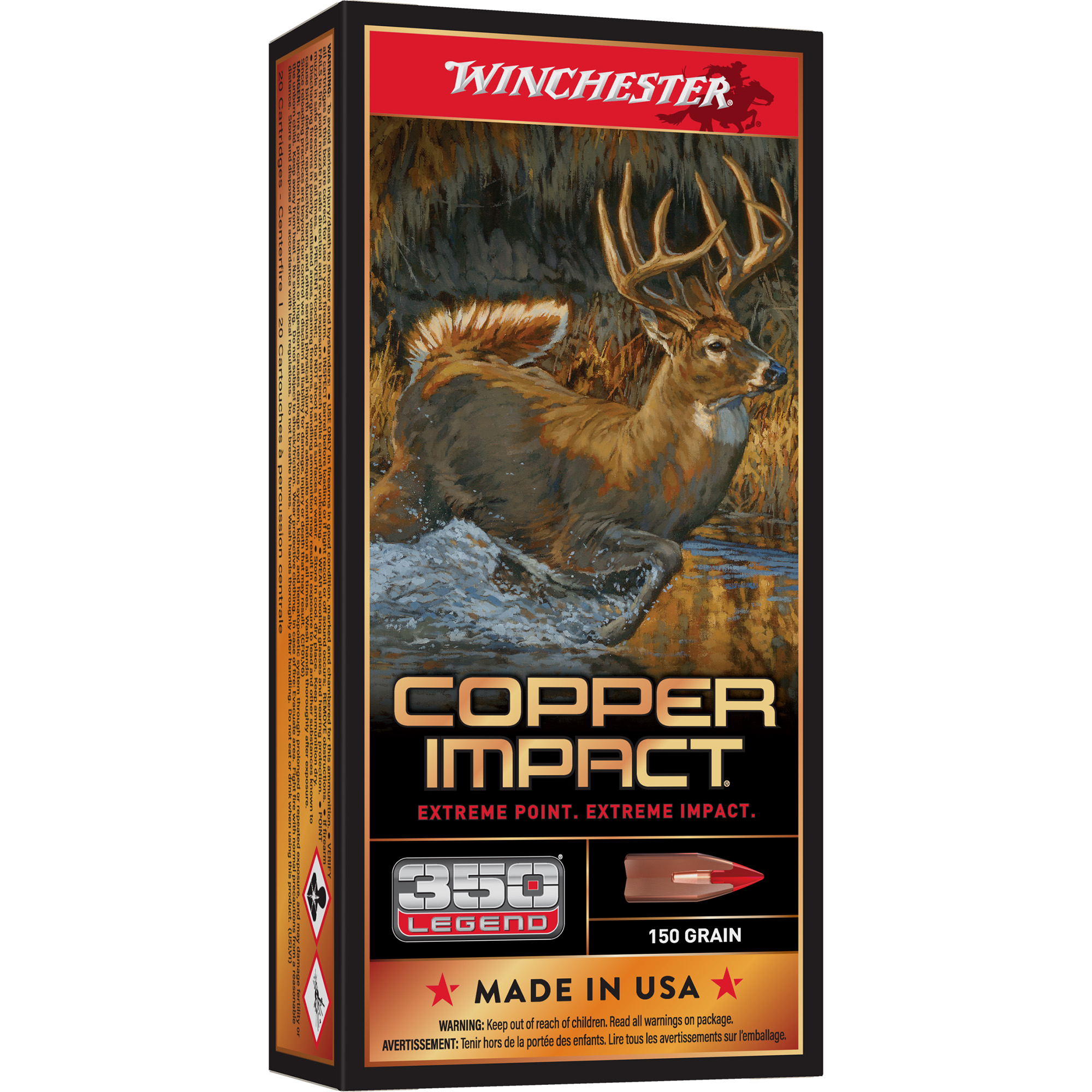 Winchester Deer Season XP 350 Legend 150gr Polymer Tip – 20rd