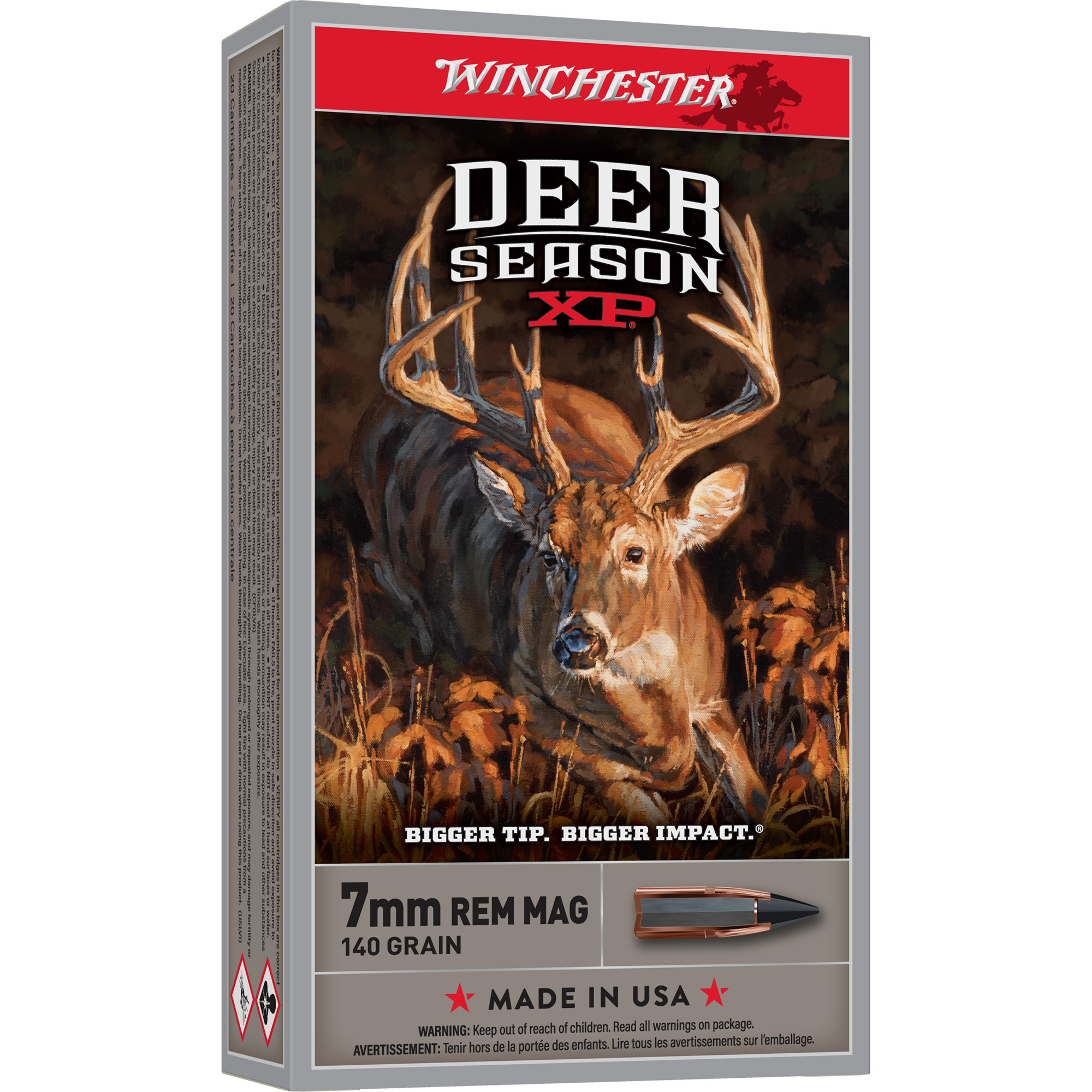 Winchester Deer Season XP 7mm Remington 140gr Polymer Tip – 20rd