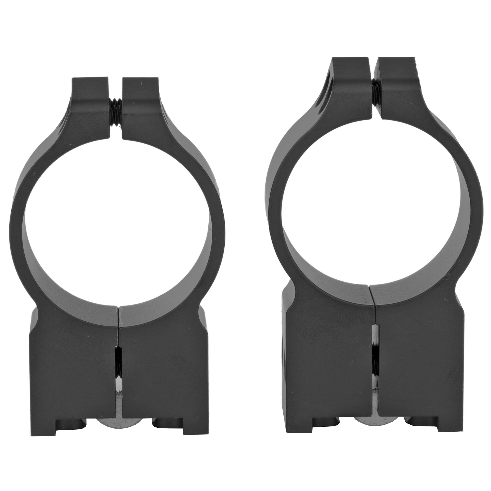 Warne Ruger M77 Fixed Ring 30mm High – Black