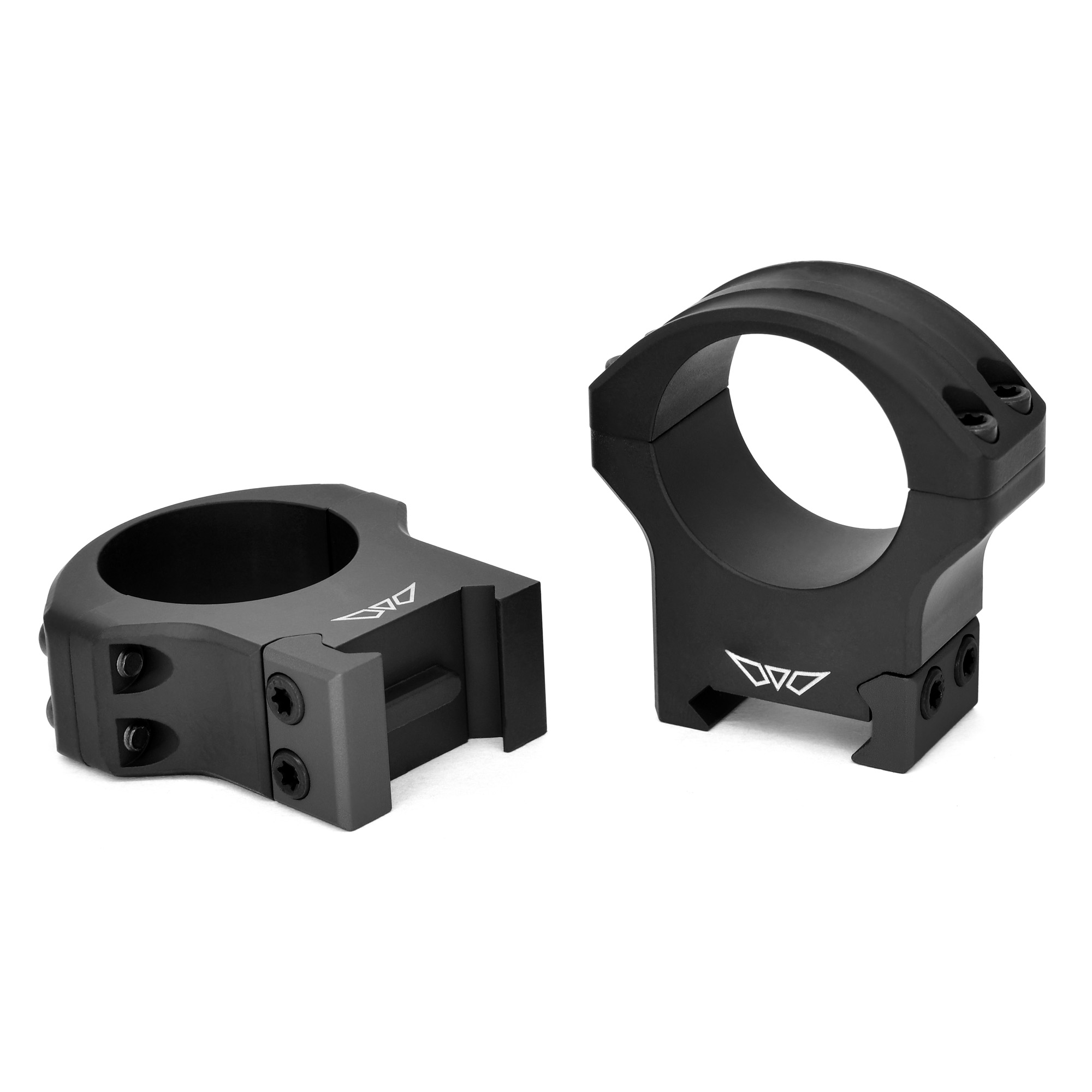 Warne HyperLite Rings 30mm High – Black