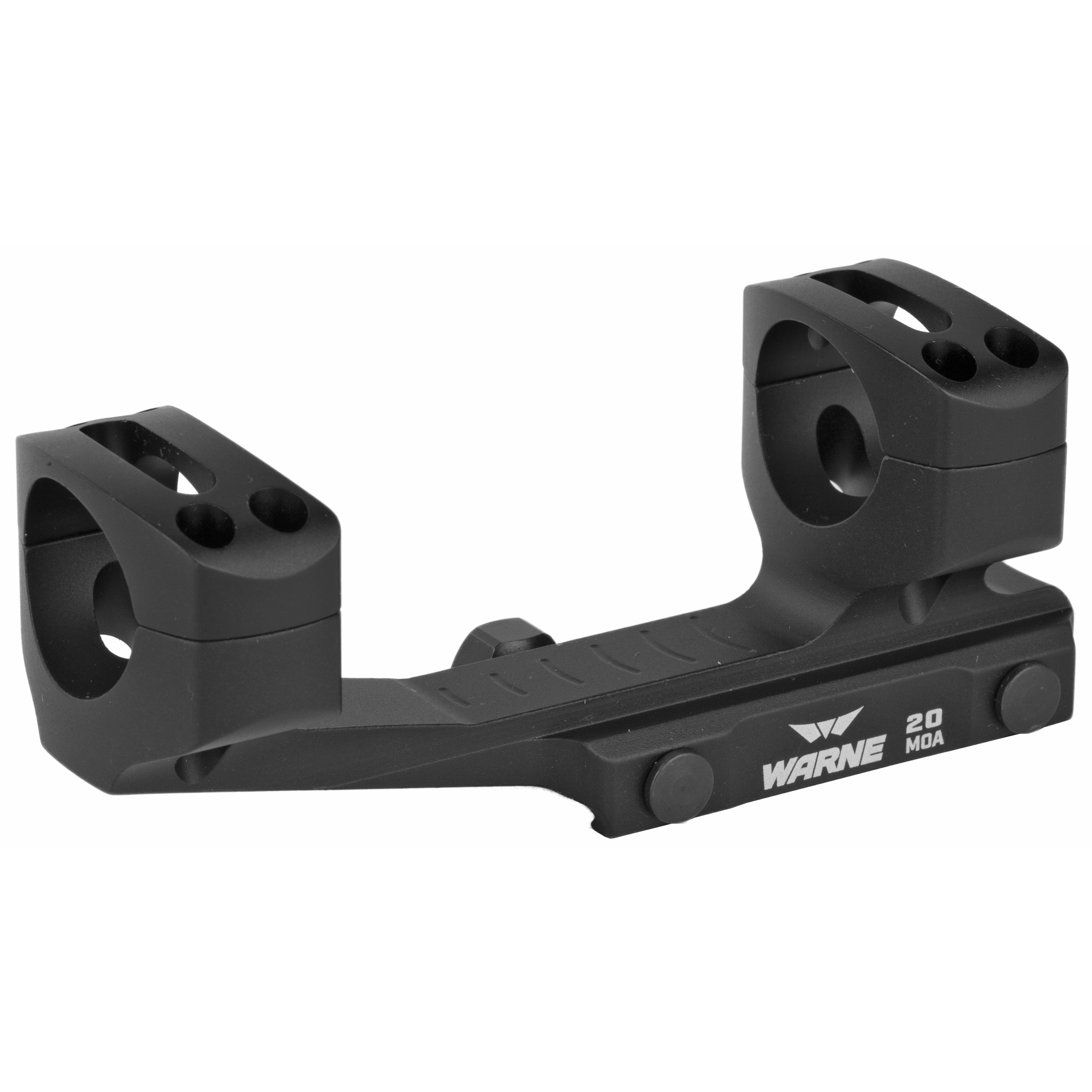 Warne AR-15 20 MOA Mount 1″ – Black