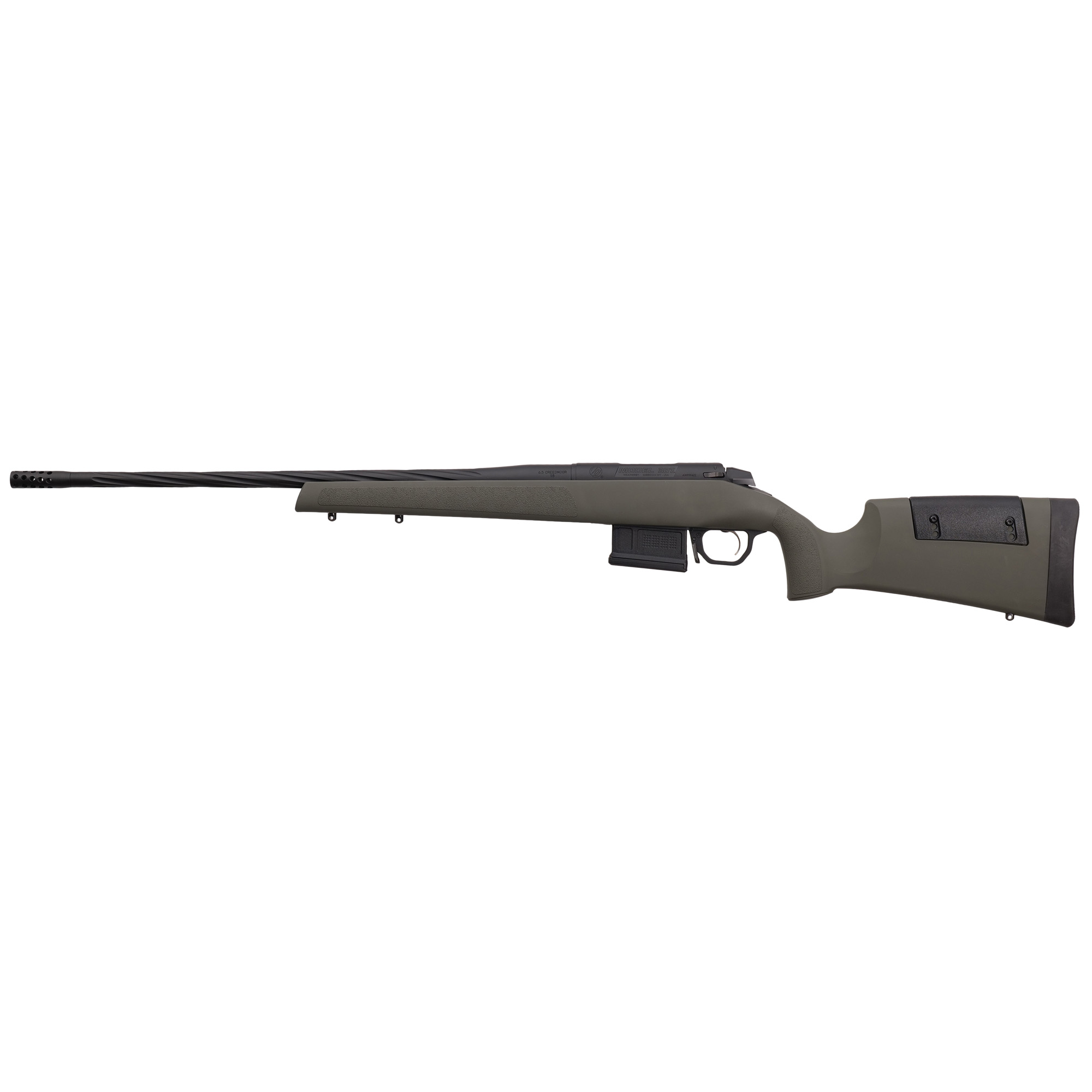 Weatherby 307 Range XP Rifle 24″ 6.5 Creedmoor 5rd – Black, Green