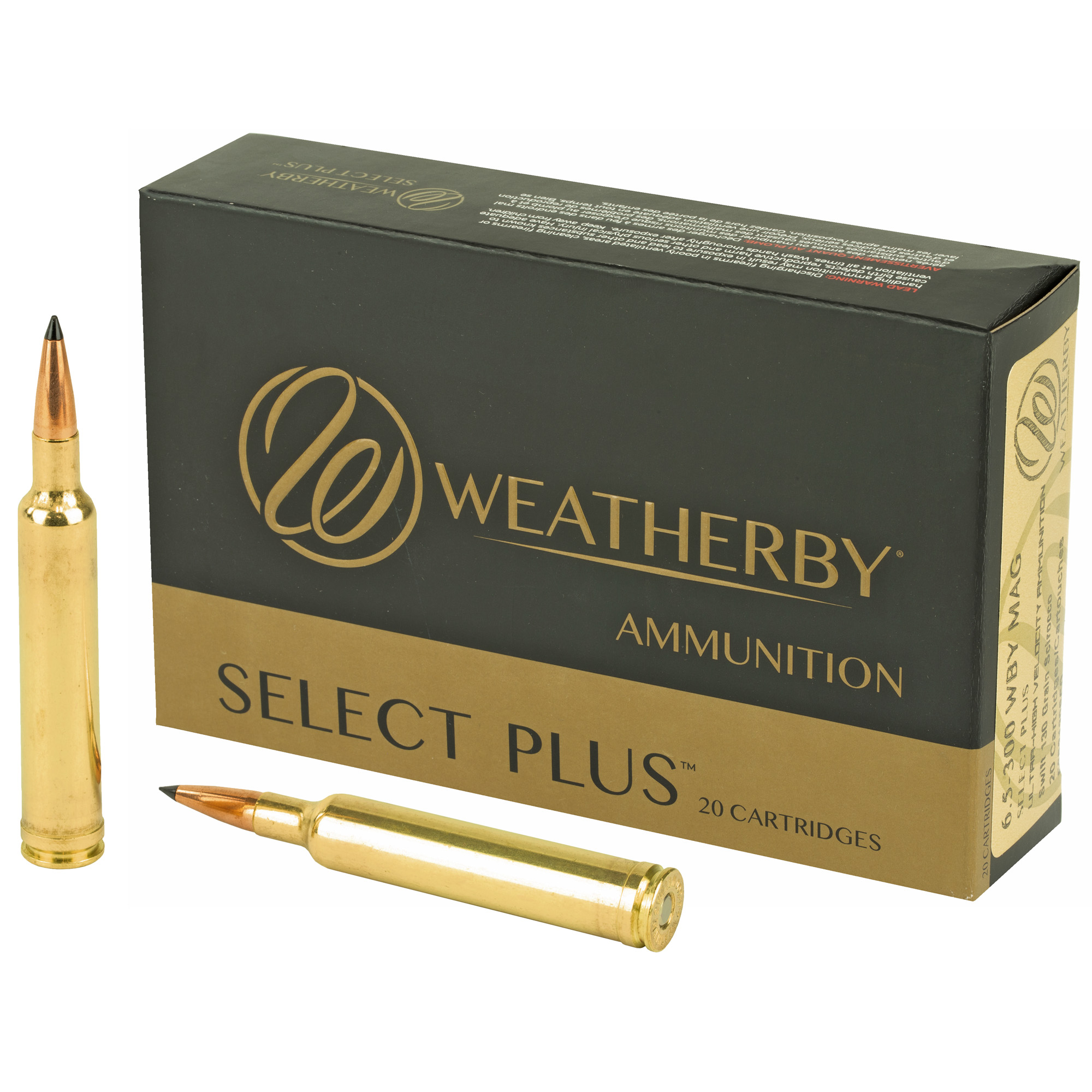 Weatherby Select Plus 6.5-300 Weatherby Magnum 130gr Ballistic Tip – 20rd