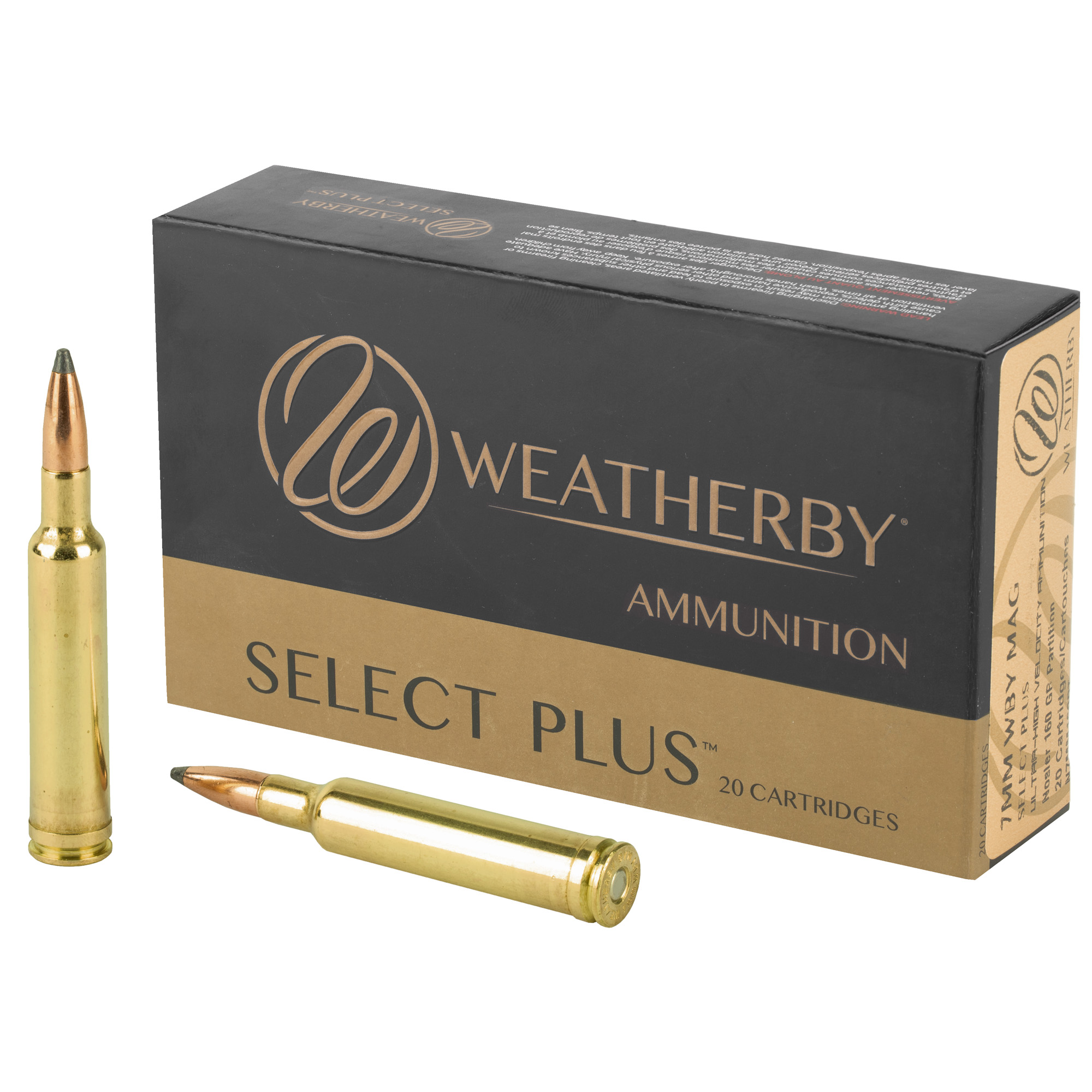 Weatherby Select Plus 7MM Weatherby Magnum 160gr Partition – 20rd