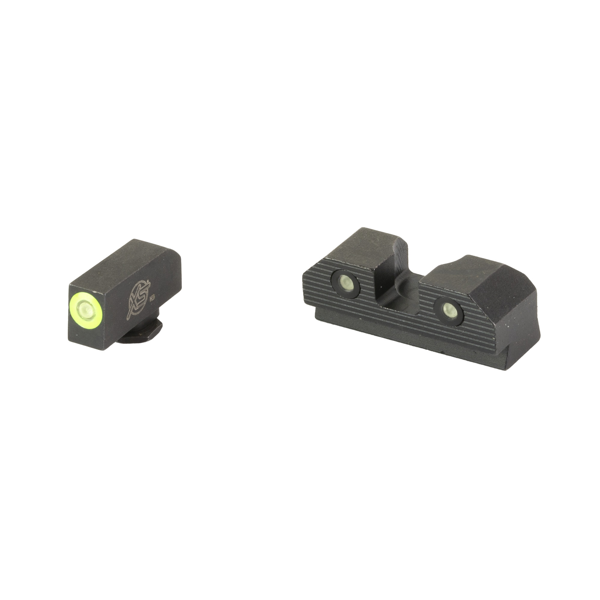 XS Sights Glock 17/17L/19/22/23/24/26/27/33/34/35/38/39 R3D 2.0 Night Sight – Green