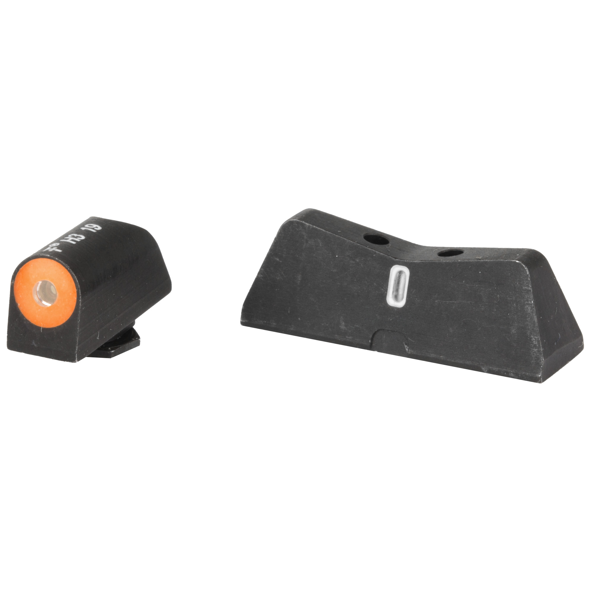 XS Sights Glock 17/19/22/23/ Taurus G3c/ Walther PDP Big Dot Tritium Front DXT2 – Green with Orange Outline