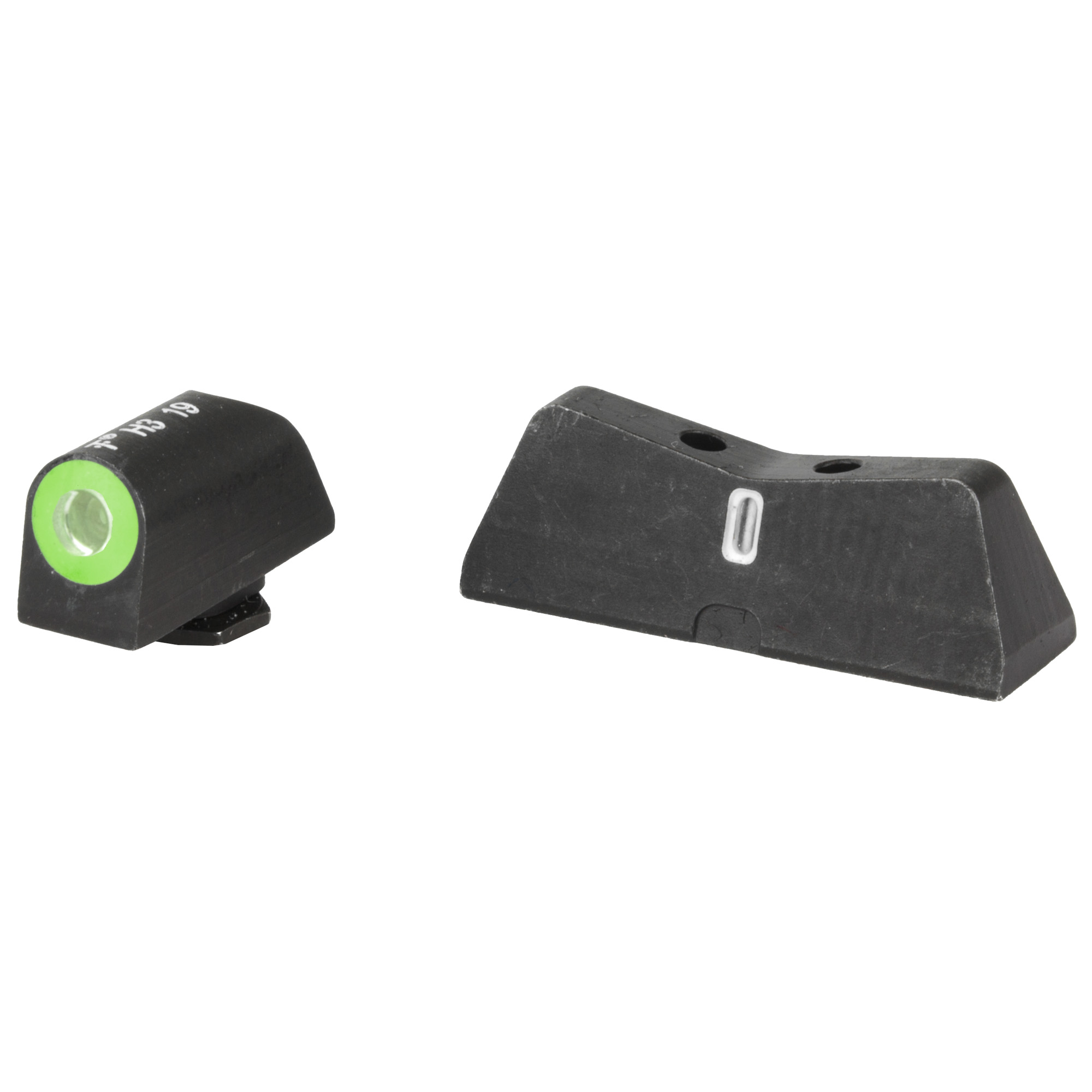 XS Sights Glock 17/19/22/23/ Taurus G3c/ Walther PDP DXT2 Night Sight – Black, Green