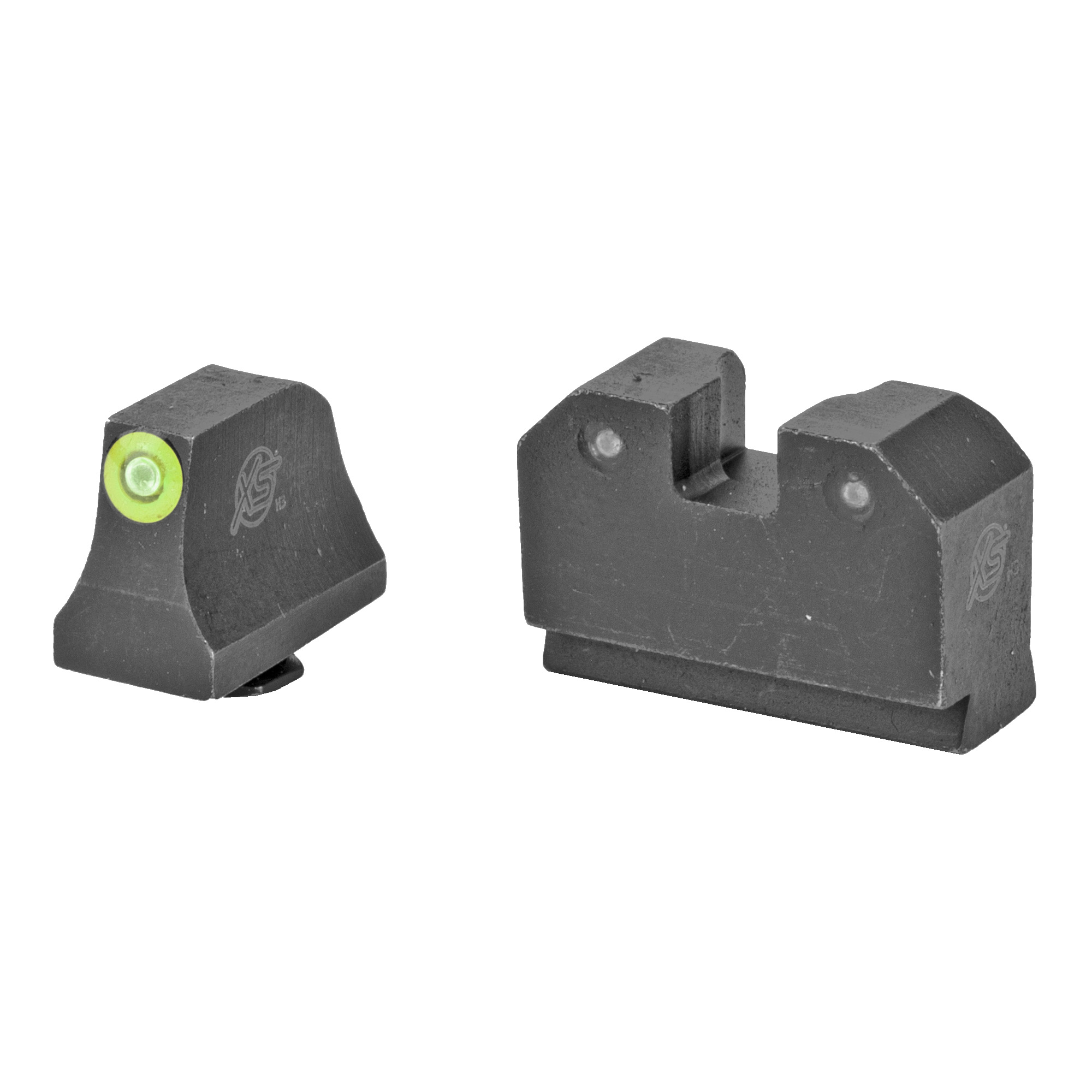 XS Sights Glock 17/17L/19/22/23/24/26/27/33/34/35/38/39 R3D Night Sight Suppressor Height – Green