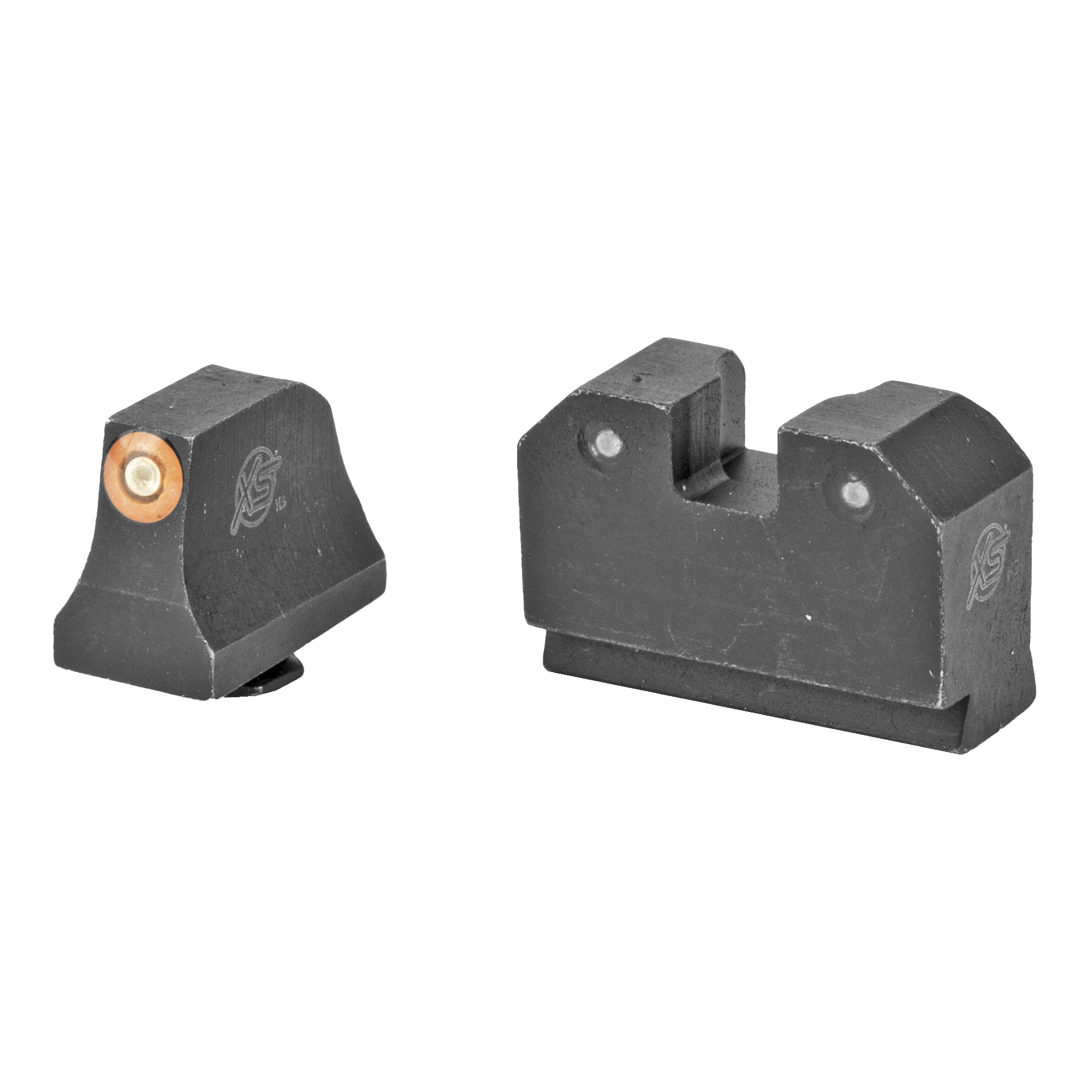 XS Sights Glock 17/17L/19/22/23/24/26/27/33/34/35/38/39 R3D Night Sight Suppressor Height – Orange