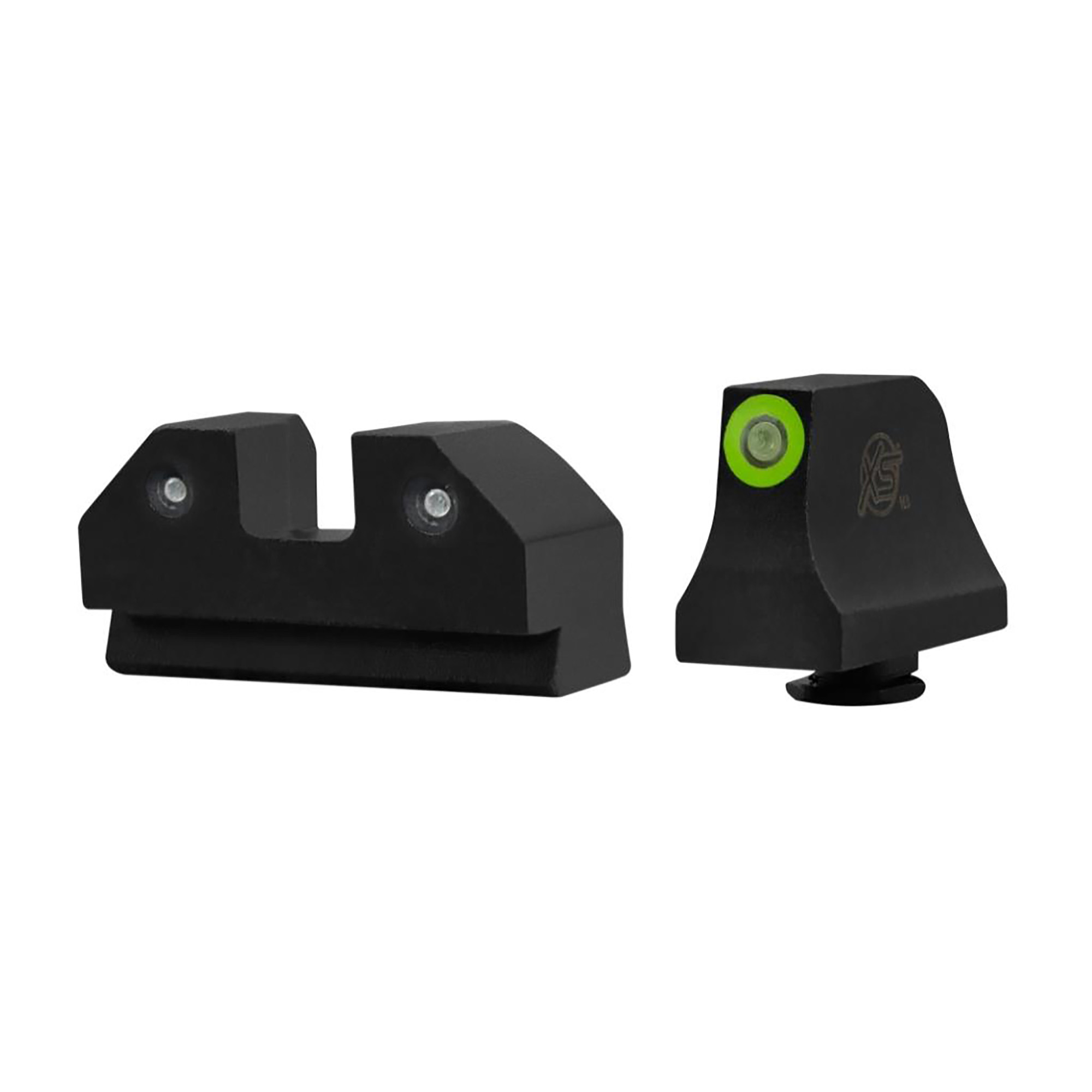 XS Sights Glock 43 R3D Night Sight Suppressor Height – Green