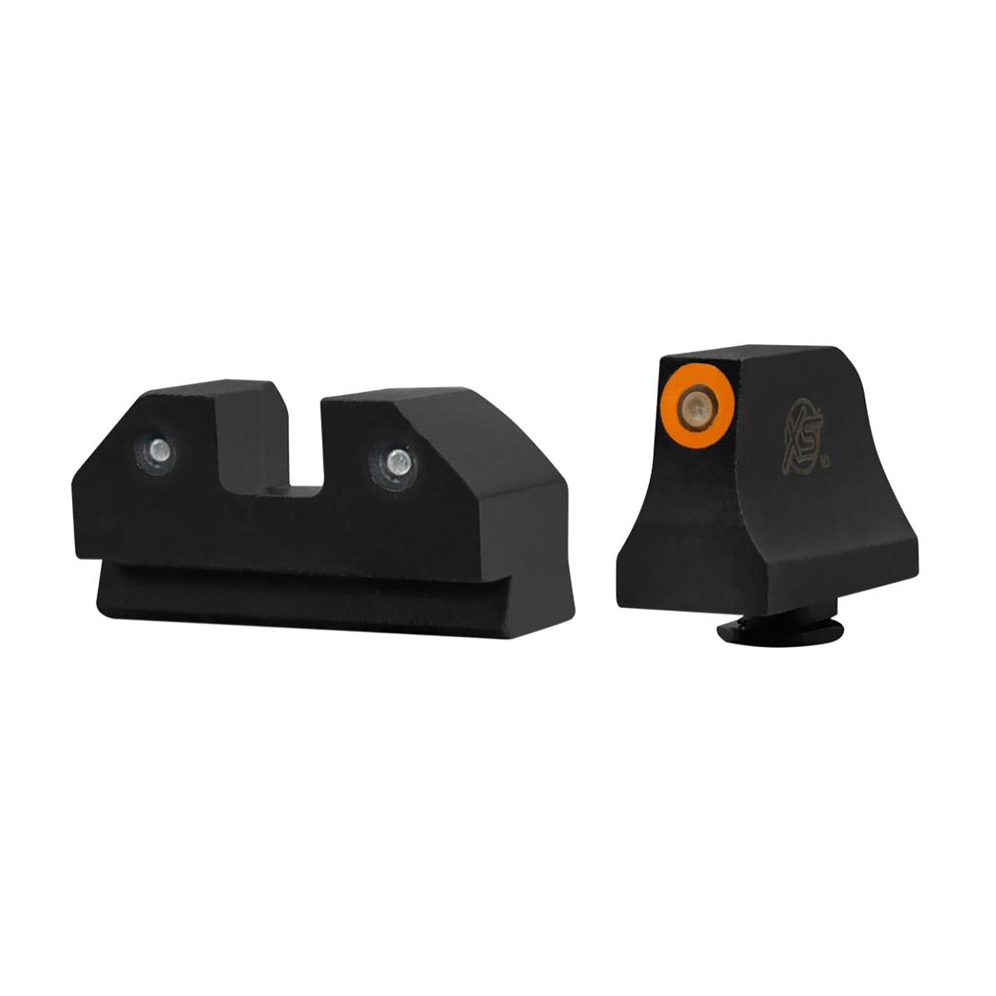 XS Sights Glock 43 R3D Night Sight Suppressor Height – Orange