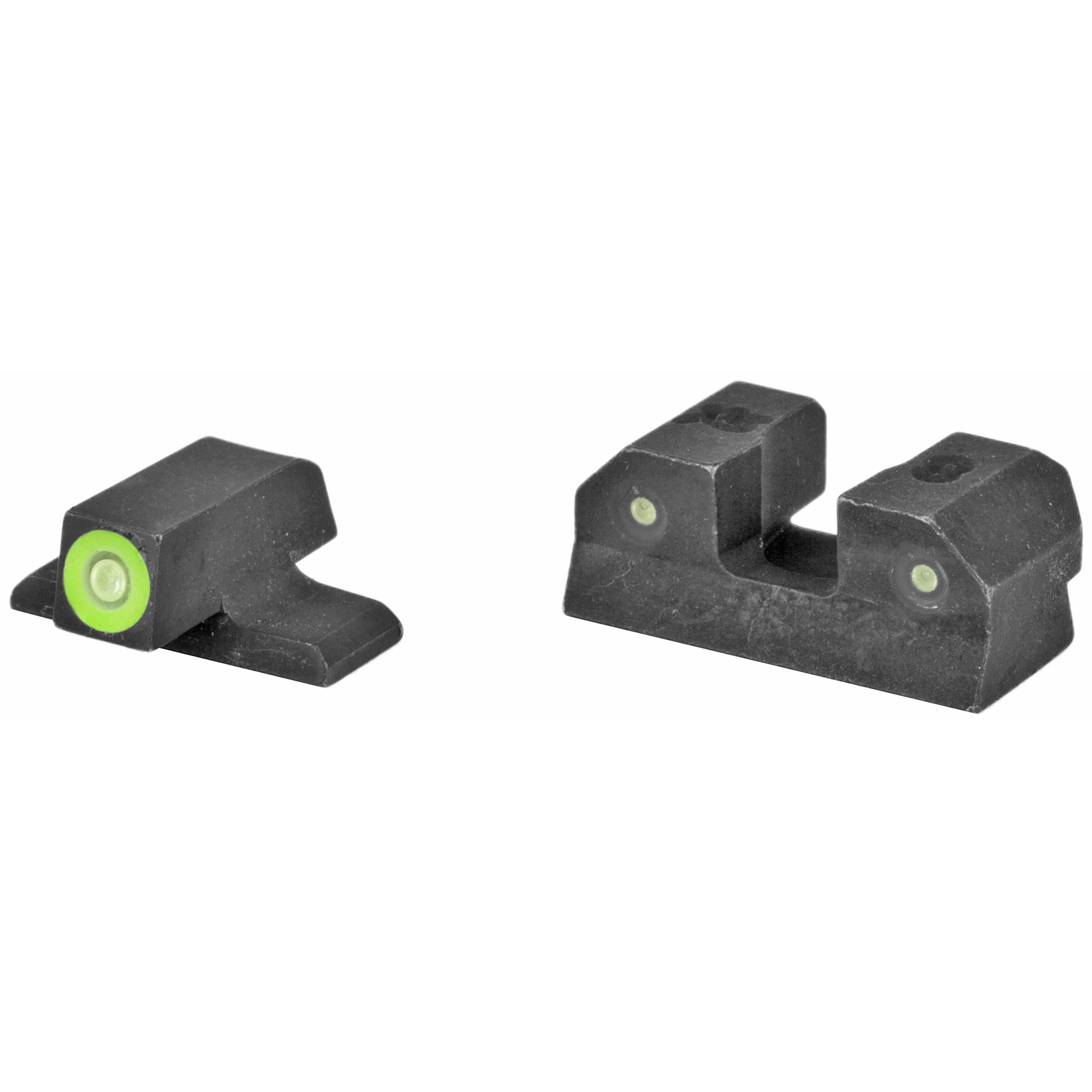 XS Sights Sig Sauer/Springfield/FN R3D Night Sights – Green Tritium Front Black Rear