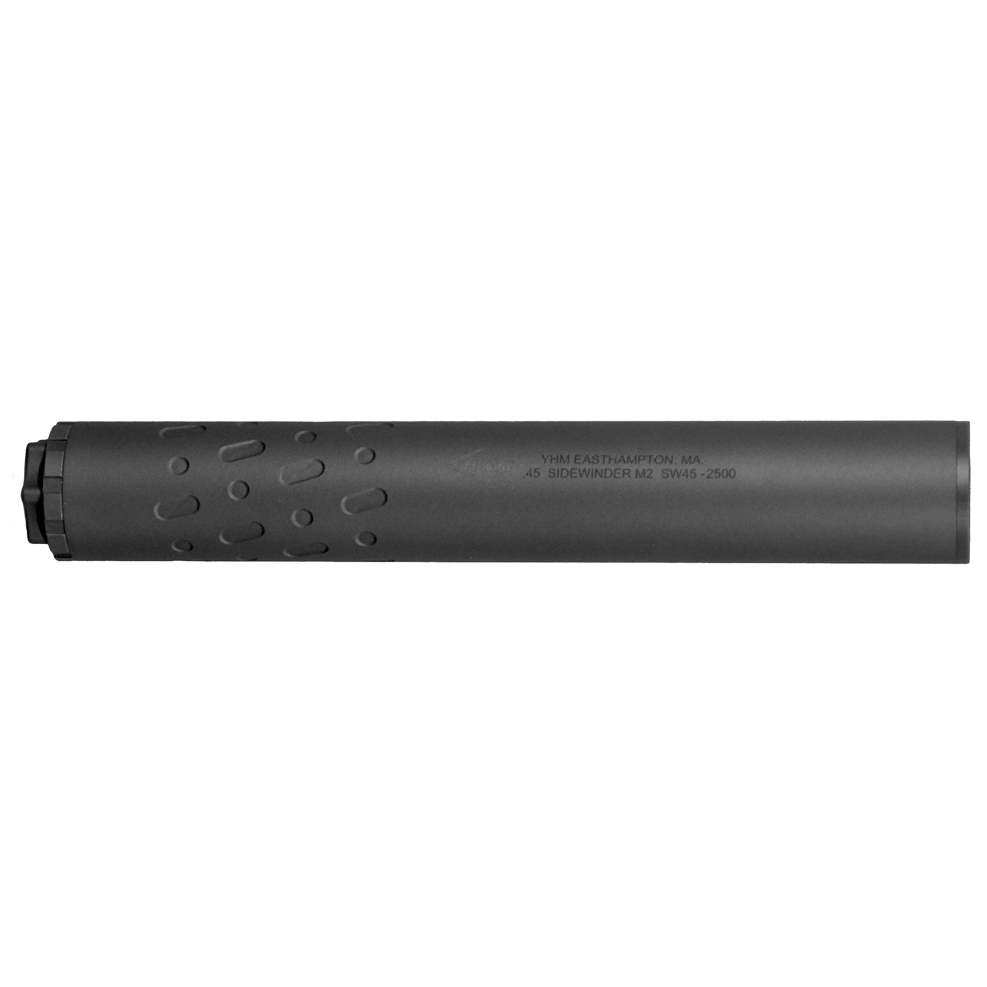 YHM Sidewinder Suppressor 45 Caliber Steel – Black