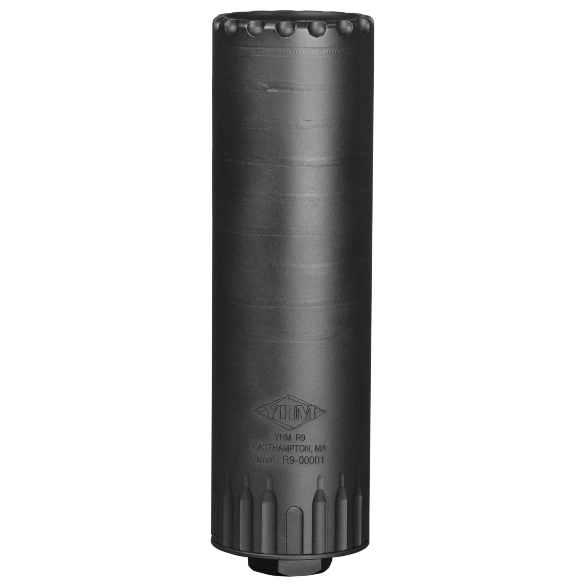 YHM R9 Suppressor 9mm 17-4PH Stainless Steel – Black