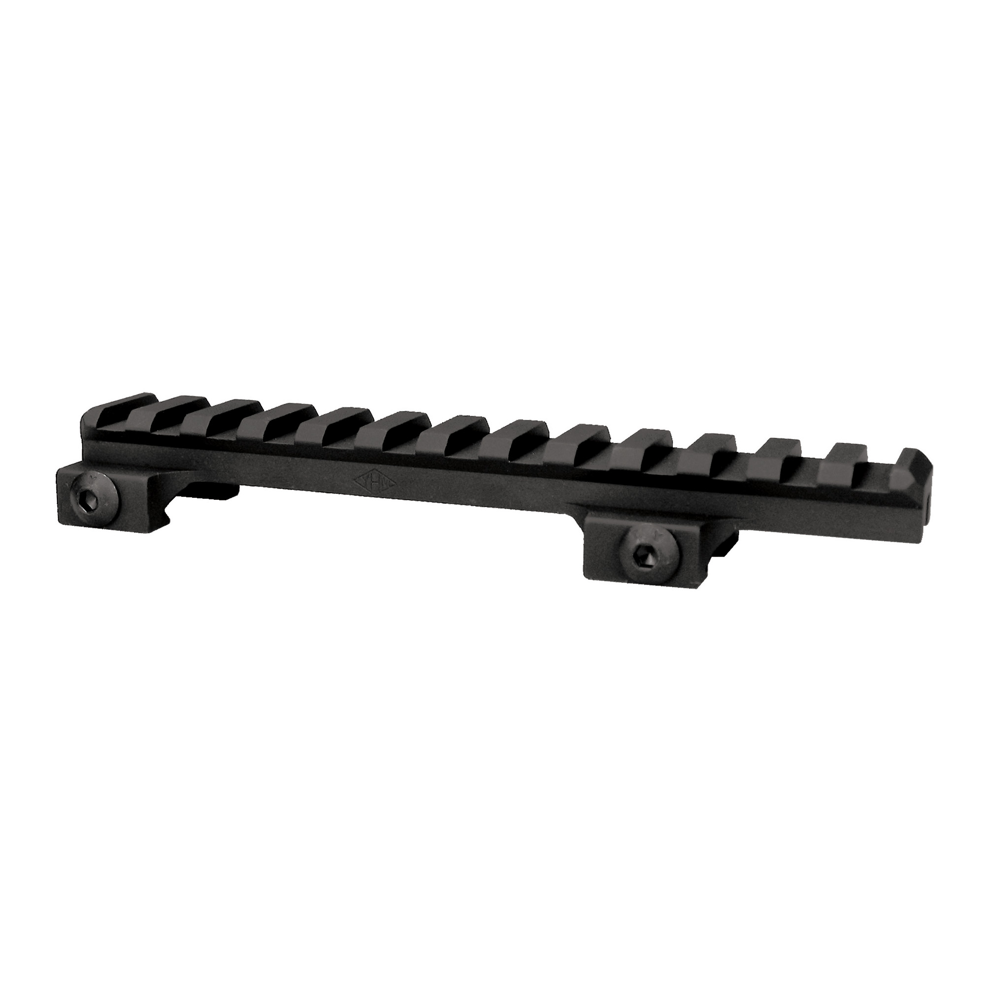 YHM Picatinny Scope Riser Mount 1/2″ Rise, 5 1/4″ Long – Black