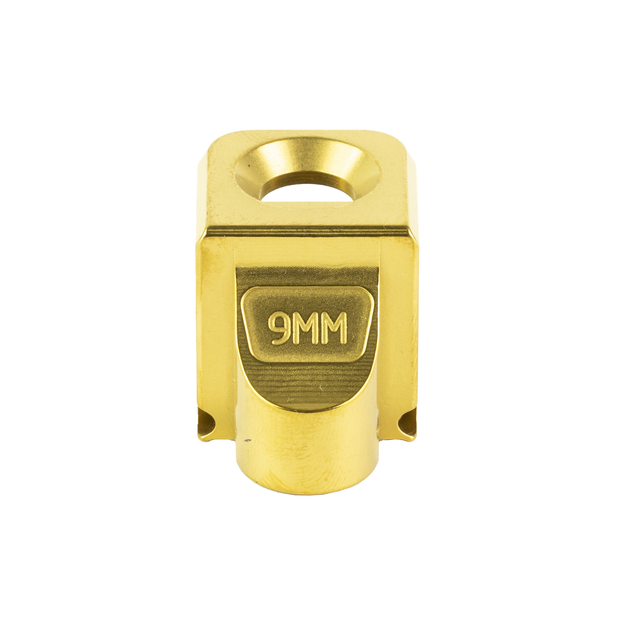 Zaffiri Precision Glock 43/43X Blowhole 9mm Compensator – Gold