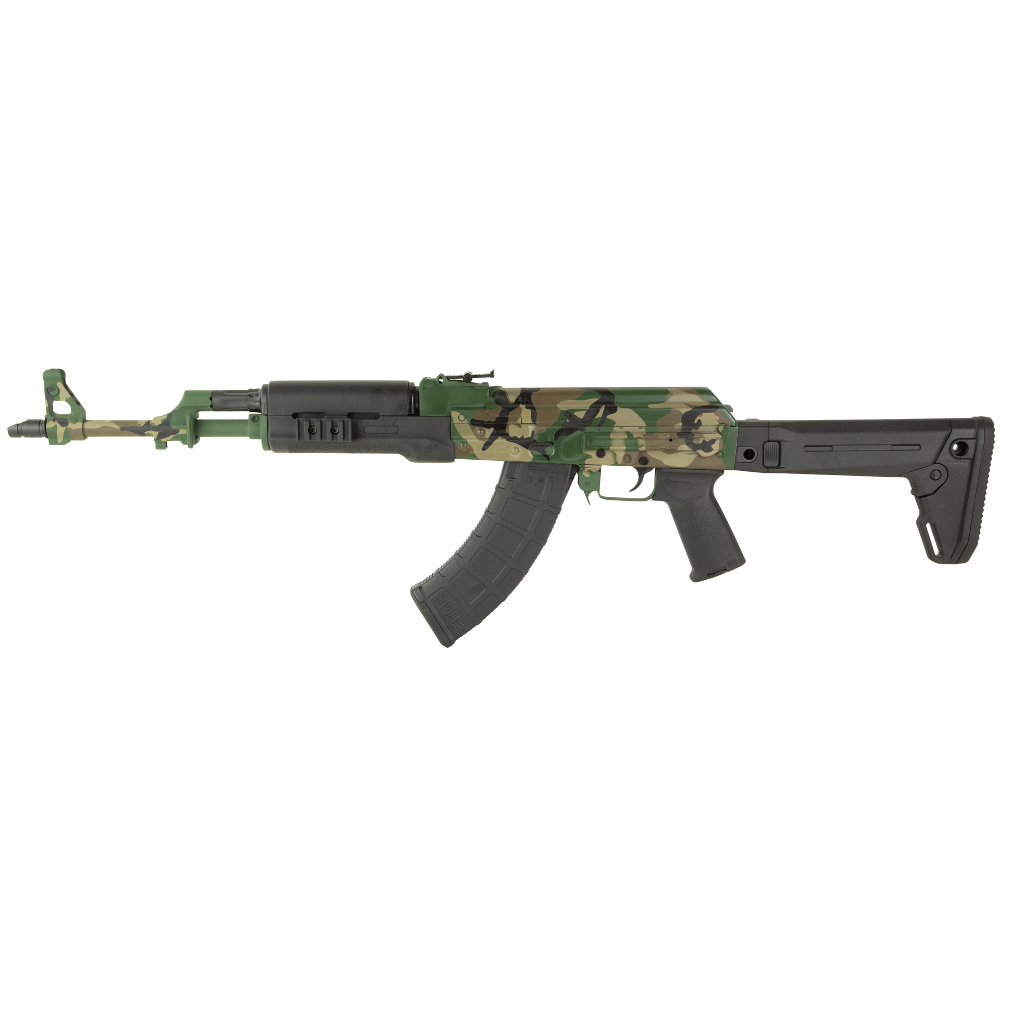 Zastava ZPAPM70 AK 16″ 7.62×39 30rd – M81 Woodland