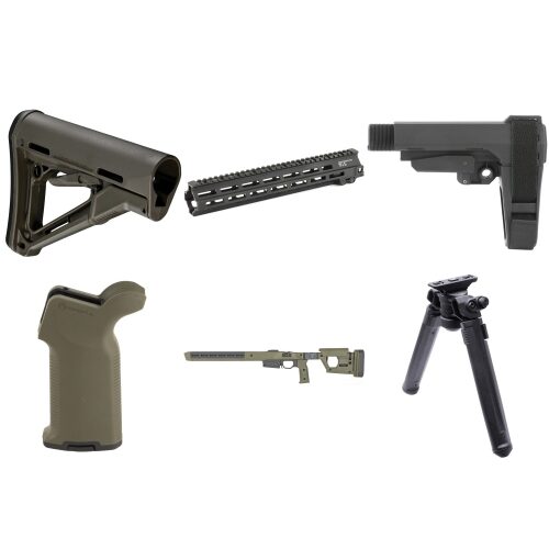 Handguards, Stocks, Grips, Bipods, Chassis